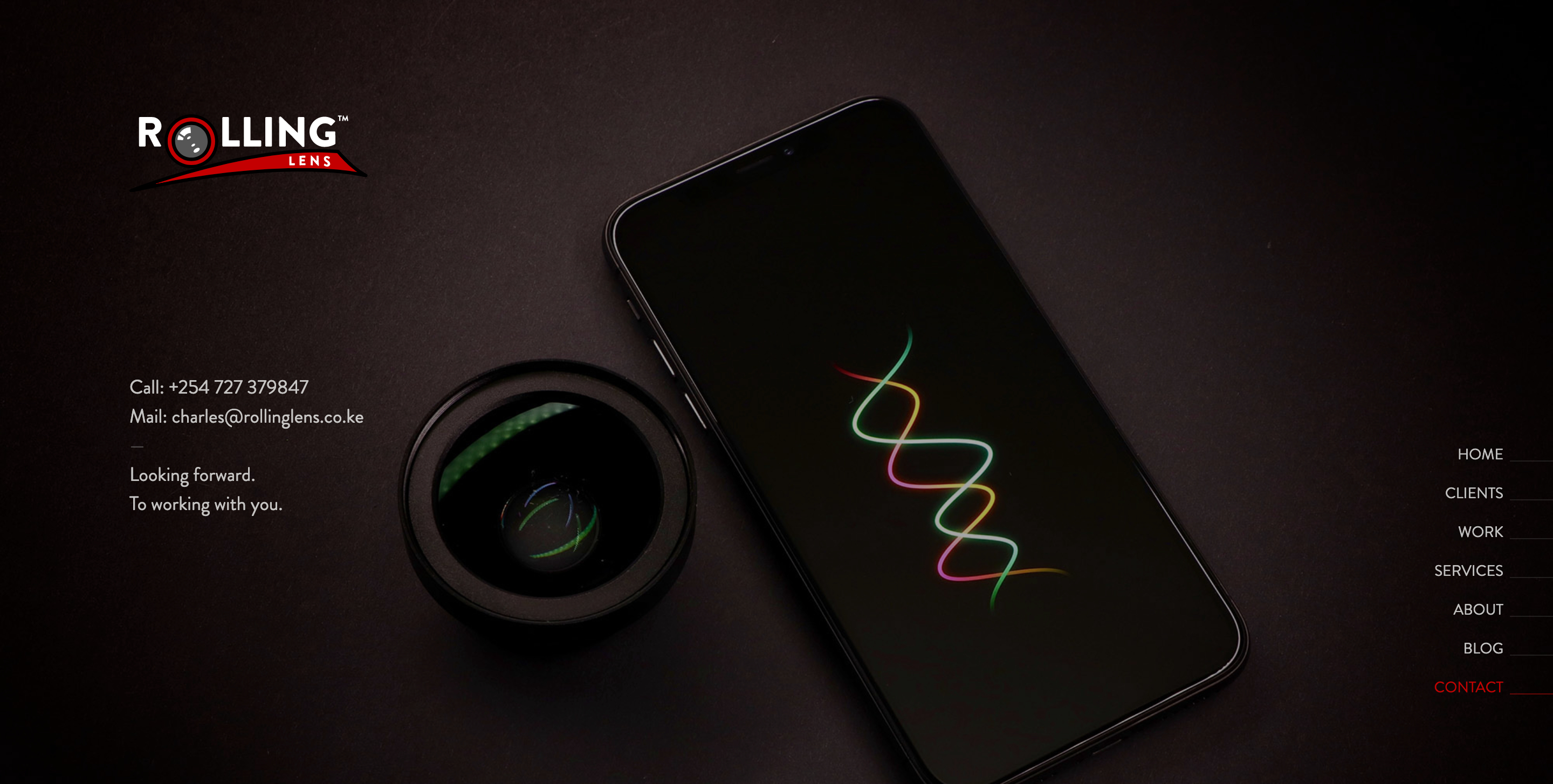 Contact Rolling Lens, Kenya